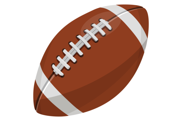 Download Ragby Ball Cartoon Icon. American Footba - Premium Resources
