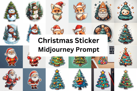 Download Ai Prompt for Christmas Sticker - Prompt Collection
