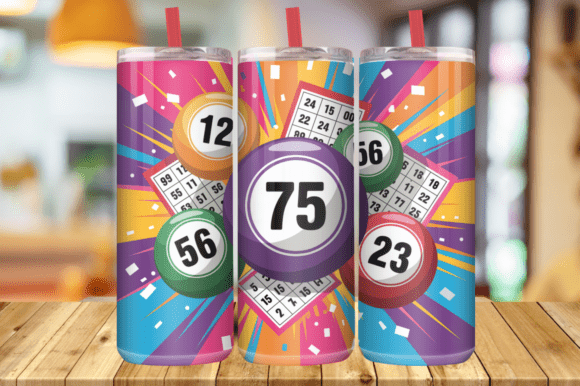 Download Bingo Game 20 Oz Skinny Tumbler Png - Game Collection