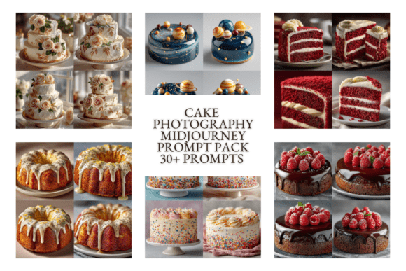 Download Cake Photography Midjourney Prompt Pack - Prompt Collection