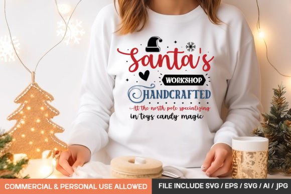 Download Santa's Workshop Handcrafted at the Nort - Handcrafted Collection