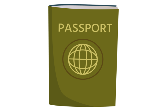Download Passport Cartoon Icon. International Tra - Premium Resources