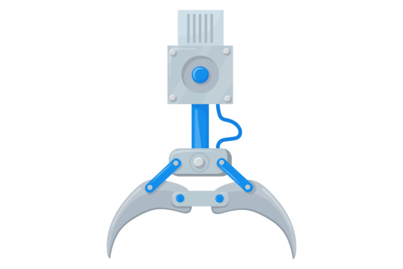 Download Claw Manipulator Cartoon Icon. Automatic - Premium Resources